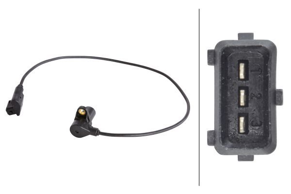 HELLA 6PU 009 110-521 Sensor, crankshaft pulse
