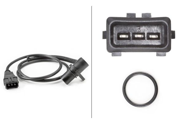 HELLA 6PU 009 163-831 Sensor, crankshaft pulse