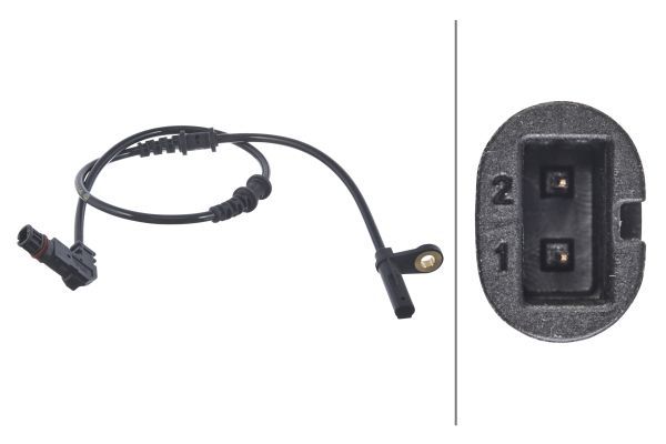 HELLA 6PU 012 039-711 Sensor, wheel speed