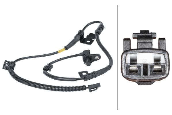 HELLA 6PU 012 679-851 Sensor, wheel speed