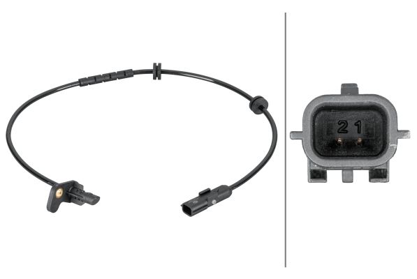 HELLA 6PU 012 806-871 Sensor, wheel speed