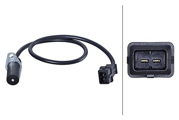 HELLA 6PU 358 191-191 Sensor, crankshaft pulse