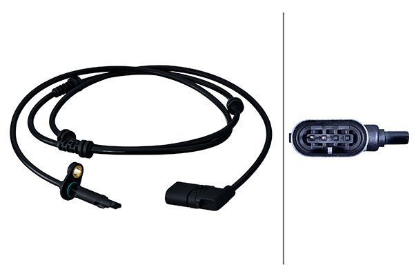 HELLA 6PU 358 216-191 Sensor, wheel speed
