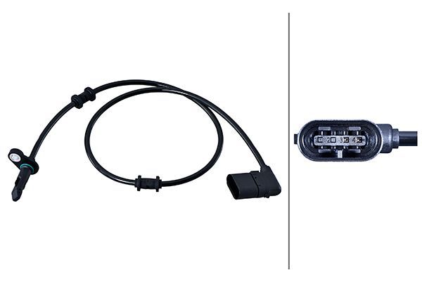 HELLA 6PU 358 216-201 Sensor, wheel speed