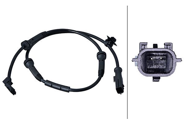 HELLA 6PU 358 216-261 Sensor, wheel speed