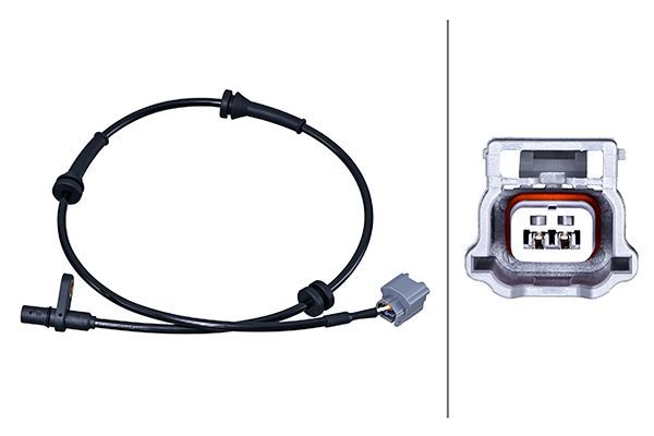 HELLA 6PU 358 218-321 Sensor, wheel speed