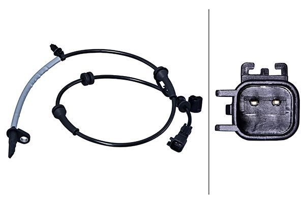 HELLA 6PU 358 218-341 Sensor, wheel speed