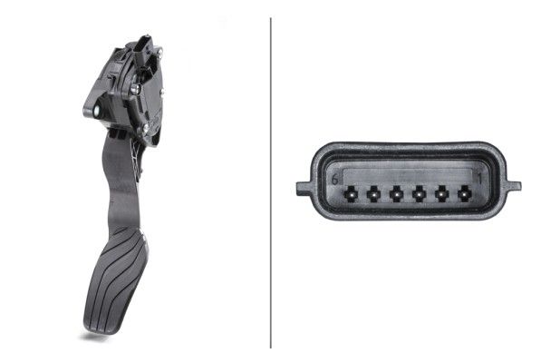HELLA 6PV 009 978-741 Sensor, accelerator pedal position