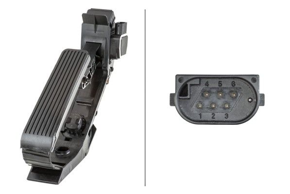 HELLA 6PV 010 946-061 Sensor, accelerator pedal position