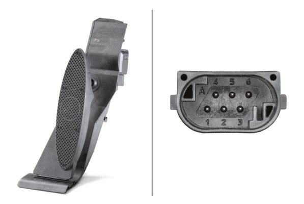 HELLA 6PV 010 946-431 Sensor, accelerator pedal position