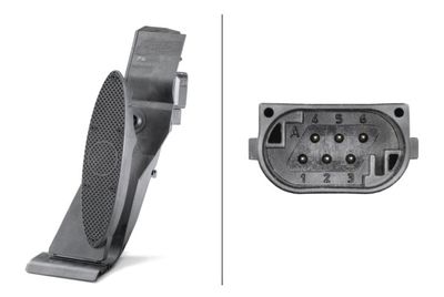 Sensor, accelerator pedal position HELLA 6PV 010 946-431
