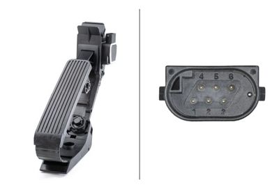 Sensor, accelerator pedal position HELLA 6PV 010 946-491