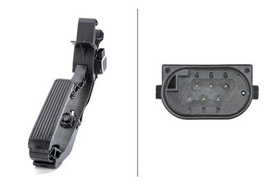 Sensor, accelerator pedal position HELLA 6PV 010 946-511