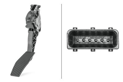 Sensor, accelerator pedal position HELLA 6PV 009 765-741