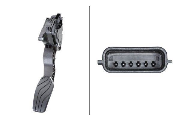 HELLA 6PV 009 978-791 Sensor, accelerator pedal position