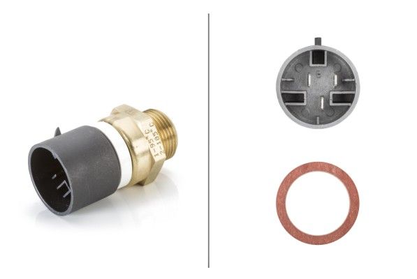 HELLA 6ZT 007 837-021 Temperature Switch, radiator fan