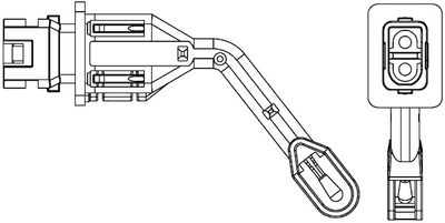 Sensor, interior temperature HELLA 6ZT 351 080-101