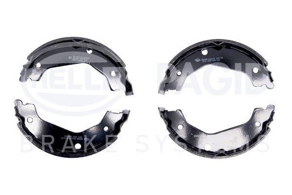 HELLA 8DA 355 050-681 Brake Shoe Set, parking brake