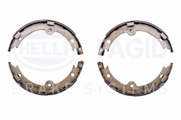 HELLA 8DA 355 050-191 Brake Shoe Set, parking brake