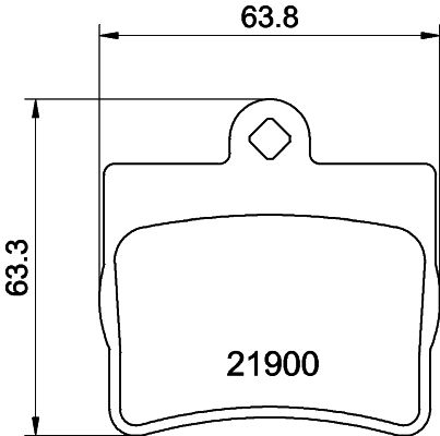 HELLA 8DB 355 008-311 Brake Pad Set, disc brake