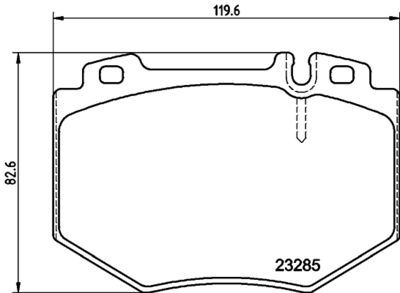 Brake Pad Set, disc brake HELLA 8DB 355 011-831