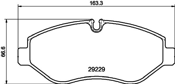 HELLA 8DB 355 005-511 Brake Pad Set, disc brake