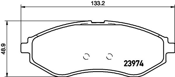 HELLA 8DB 355 011-251 Brake Pad Set, disc brake