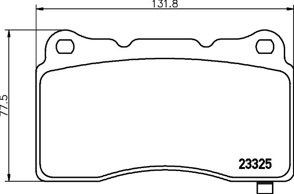 HELLA 8DB 355 015-481 Brake Pad Set, disc brake