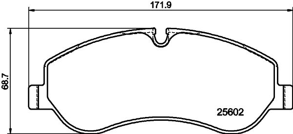 HELLA 8DB 355 020-691 Brake Pad Set, disc brake
