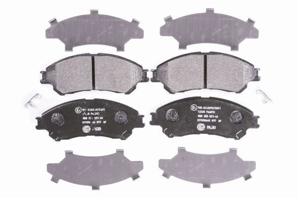 HELLA 8DB 355 021-461 Brake Pad Set, disc brake