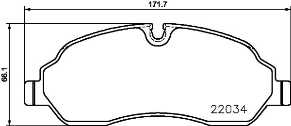 HELLA 8DB 355 021-571 Brake Pad Set, disc brake