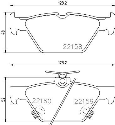 HELLA 8DB 355 023-341 Brake Pad Set, disc brake