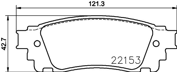 HELLA 8DB 355 024-631 Brake Pad Set, disc brake