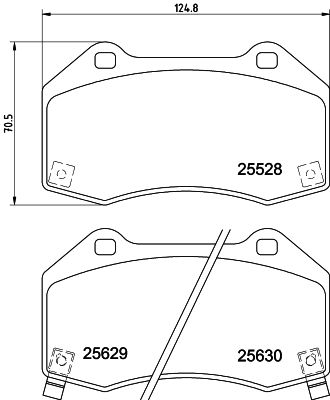 HELLA 8DB 355 025-871 Brake Pad Set, disc brake