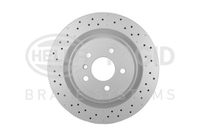 Brake Disc HELLA 8DD 355 122-551