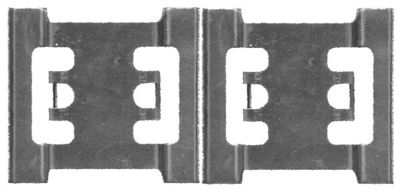 Accessory Kit, disc brake pad HELLA 8DZ 355 205-141