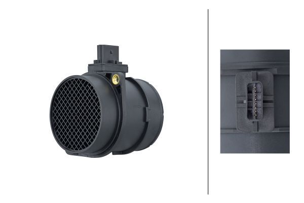 HELLA 8ET 358 166-441 Mass Air Flow Sensor