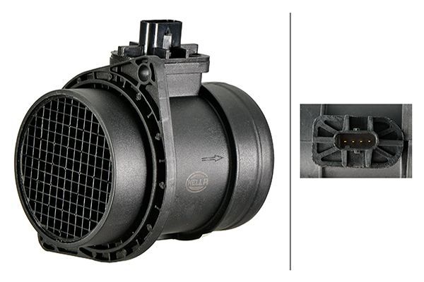 HELLA 8ET 358 166-491 Mass Air Flow Sensor
