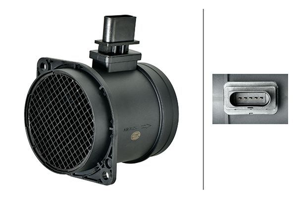 HELLA 8ET 358 166-551 Mass Air Flow Sensor
