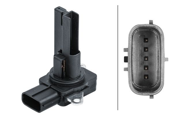 HELLA 8ET 358 095-551 Mass Air Flow Sensor