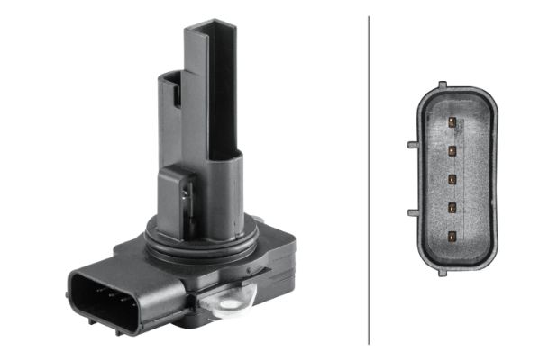 HELLA 8ET 358 095-601 Mass Air Flow Sensor