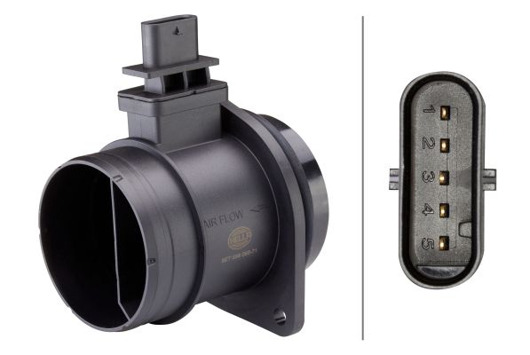 HELLA 8ET 358 095-711 Mass Air Flow Sensor