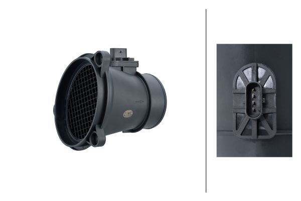 HELLA 8ET 358 166-631 Mass Air Flow Sensor