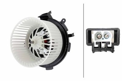 Interior Blower HELLA 8EW 366 400-101