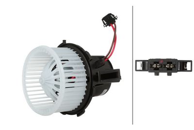 Interior Blower HELLA 8EW 366 400-311