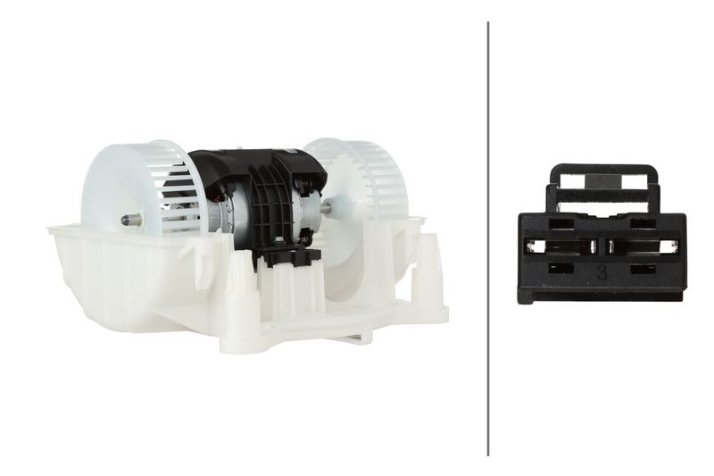 HELLA 8EW 366 400-391 Interior Blower