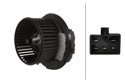 Interior Blower HELLA 8EW 366 400-411