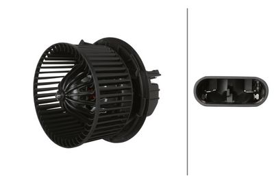 Interior Blower HELLA 8EW 366 400-551