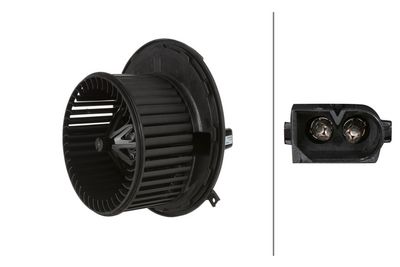 Interior Blower HELLA 8EW 366 400-561