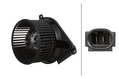Interior Blower HELLA 8EW 366 400-611